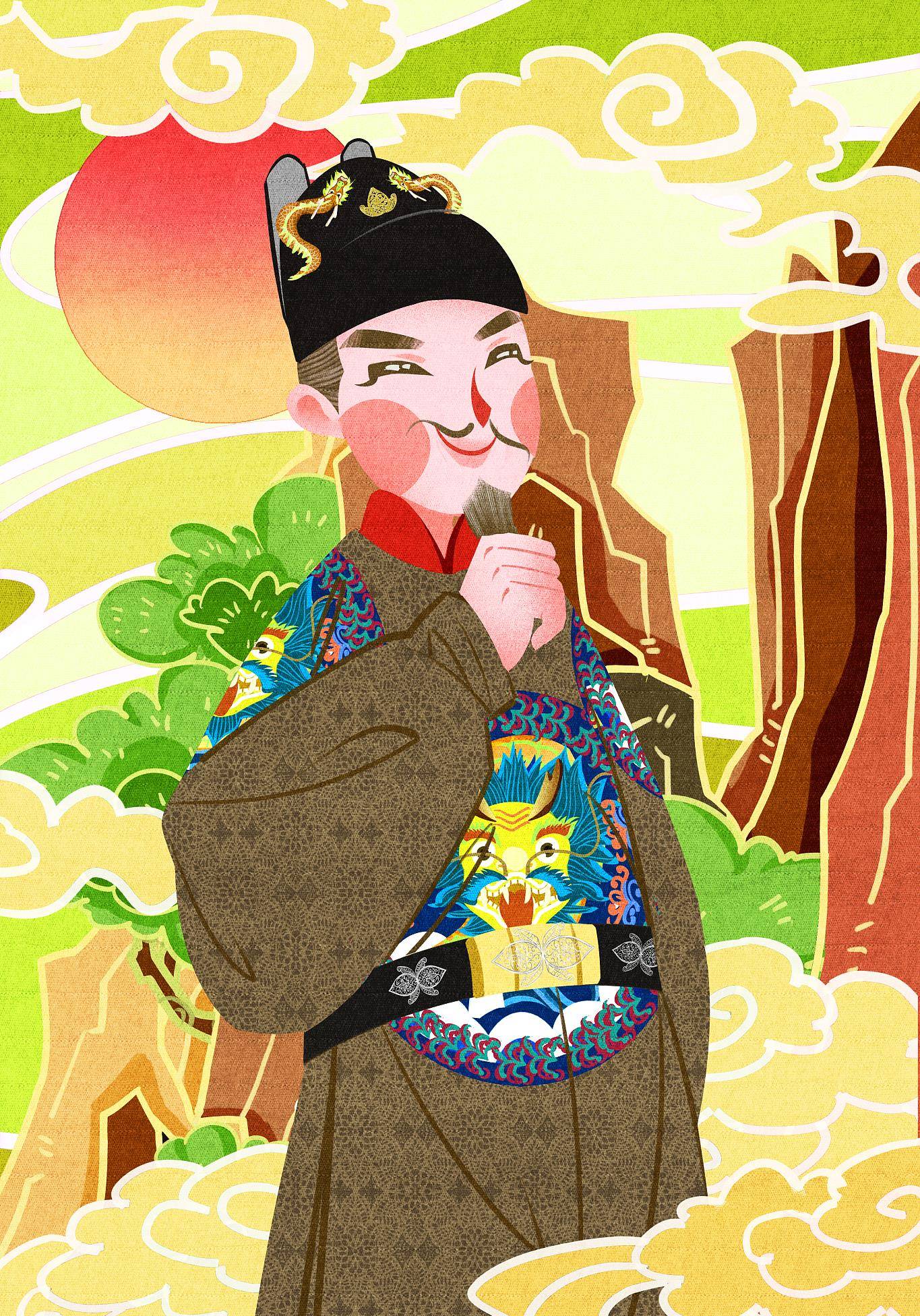 历朝最大贪腐案胡惟庸_朱元璋_李善长_陈宁