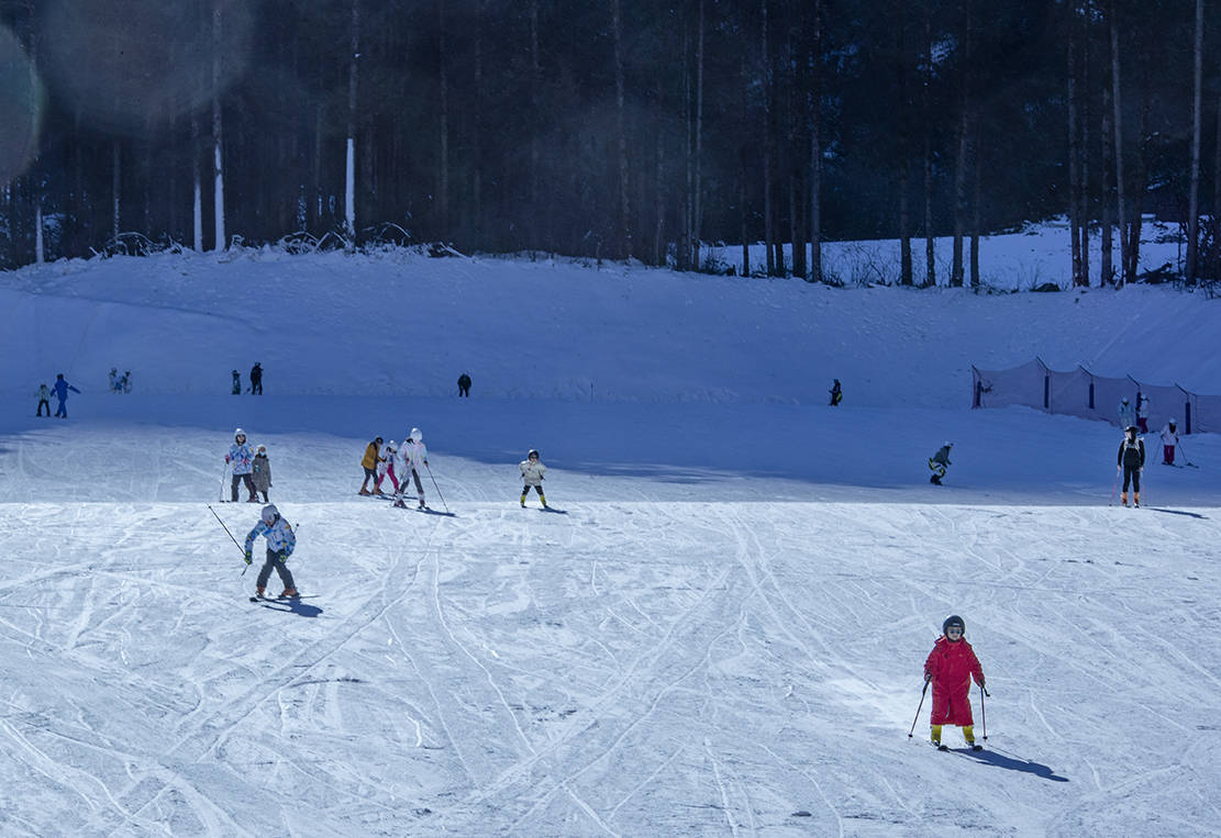 阿尔沟滑雪场图片