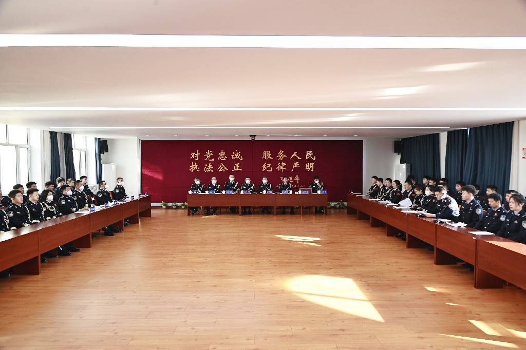 哈尔滨市公安局刑侦支队组织召开 "公安心向党•奋进新征程"主题