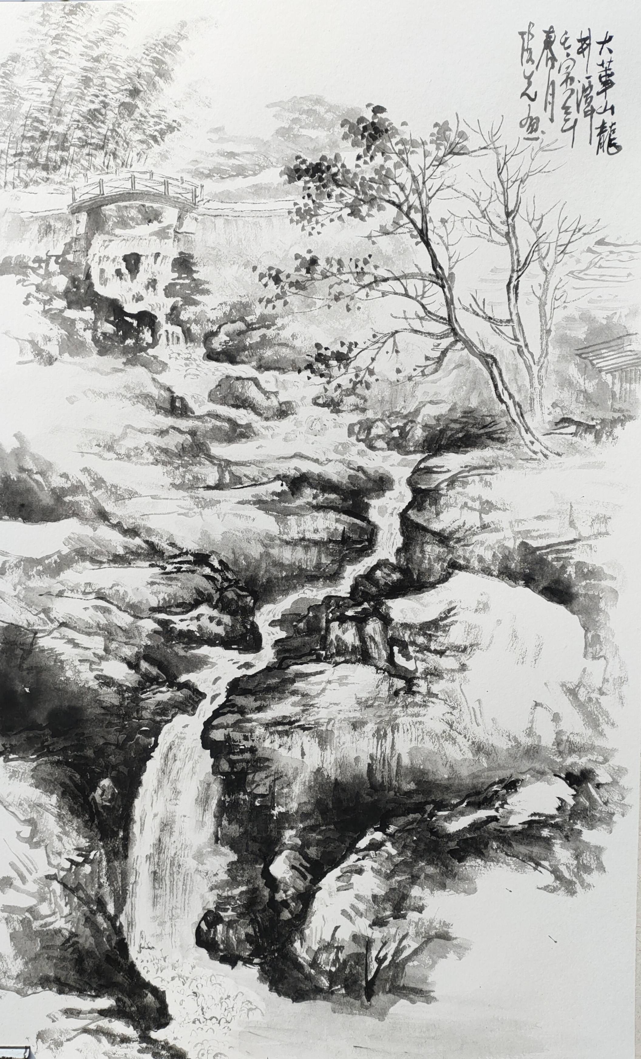 中国书画网迎新春/张志写生照片展_国画_六安市_作品