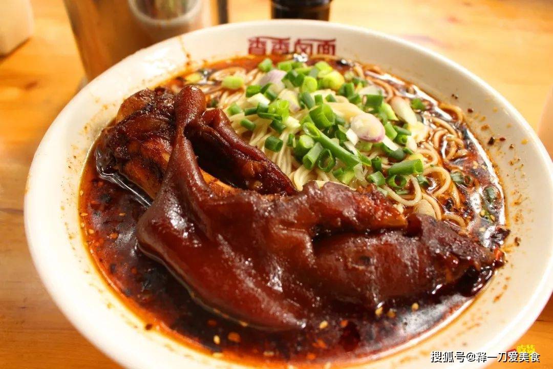 看狂飙来碗释一刀爱吃的猪脚面