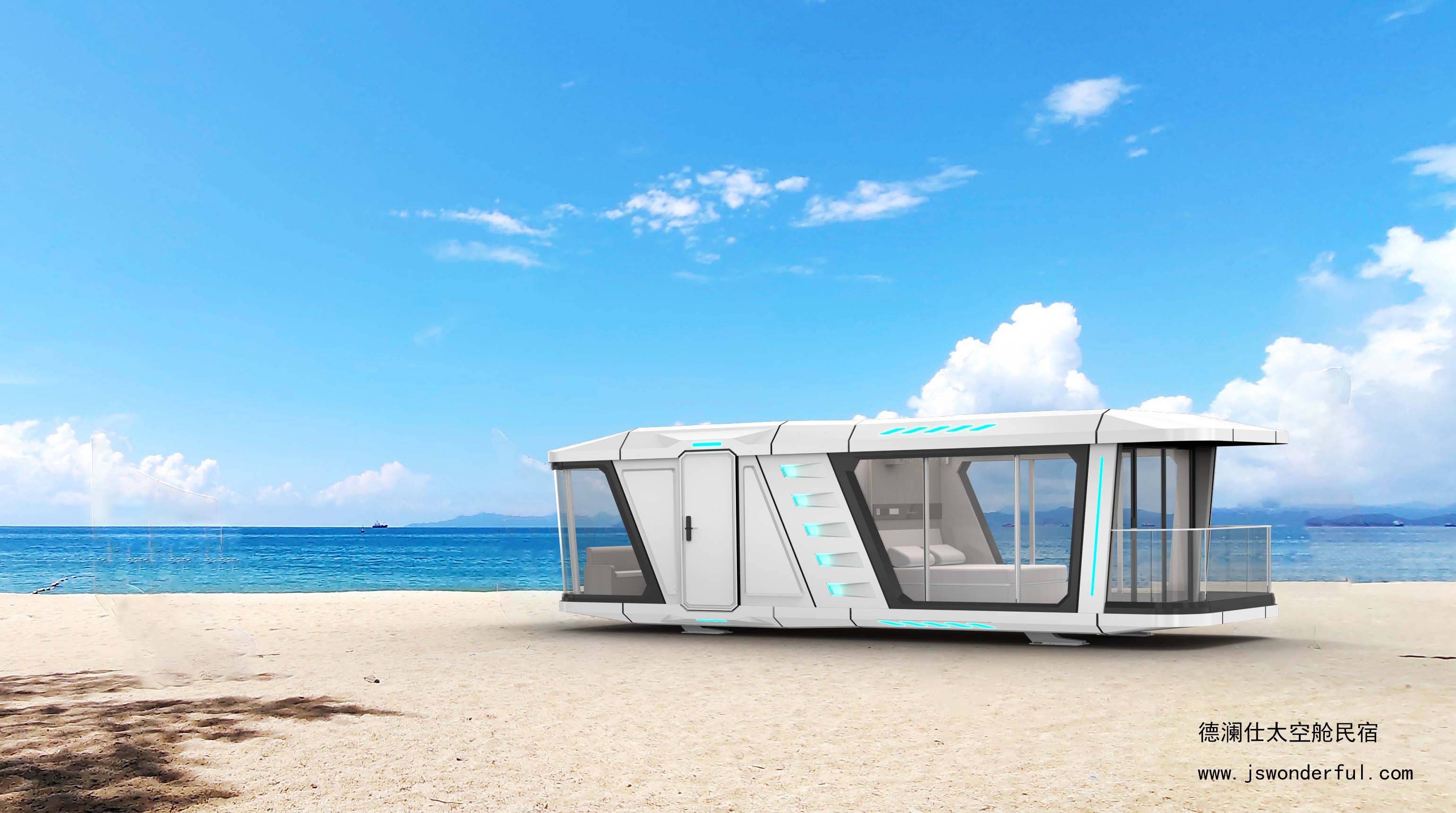 未来体验式太空舱民宿已悄然出现,实现露营新体验!_星空_繁星_色彩