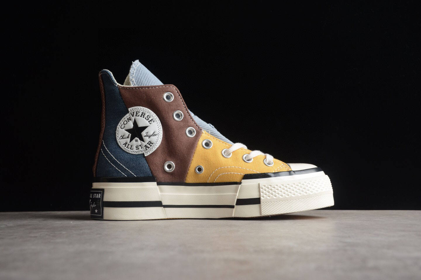 匡威 converse chuck 70plus 马卡龙拼色解构经典帆布鞋