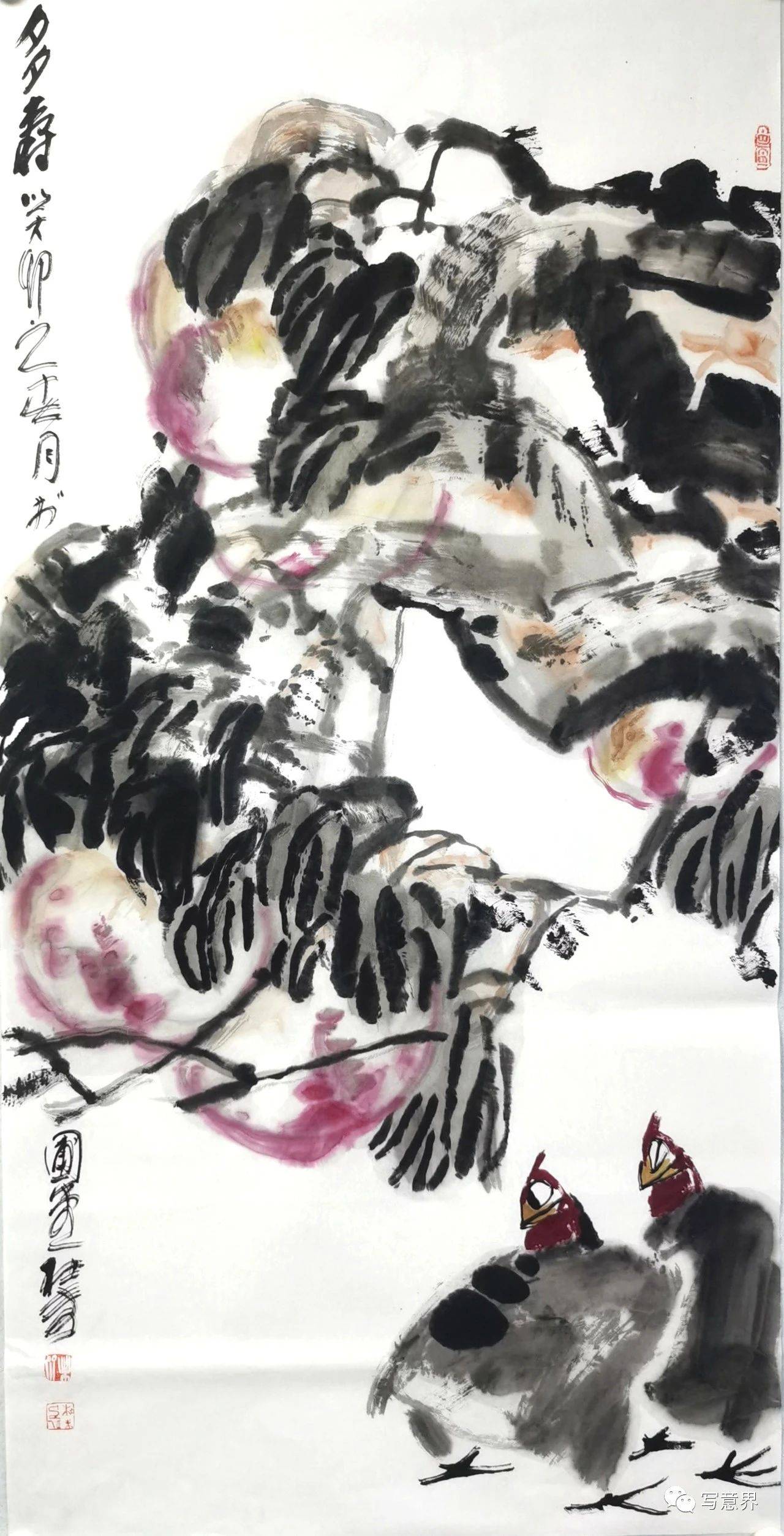 【采访报道】2023年中国著名画家杜未——国画作品赏析_花鸟画_天水