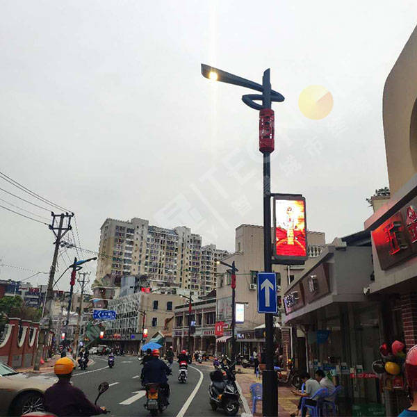 步行街等地的路灯智慧更新改造项目可以提高是市民日常生活幸福感