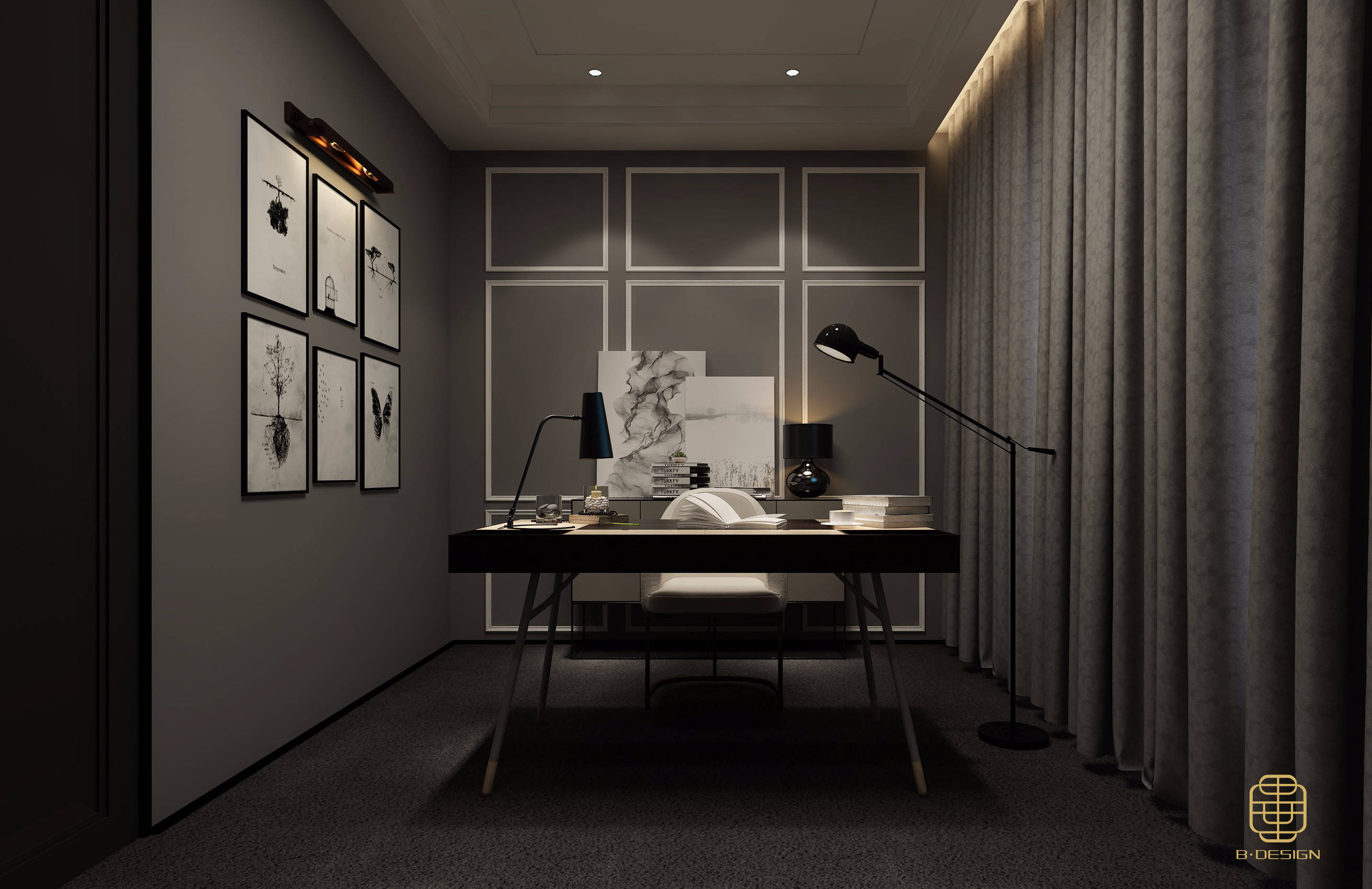 【弘毅设计】cad制图|3d效果图|家装工装|-健身房设计效果图_服务