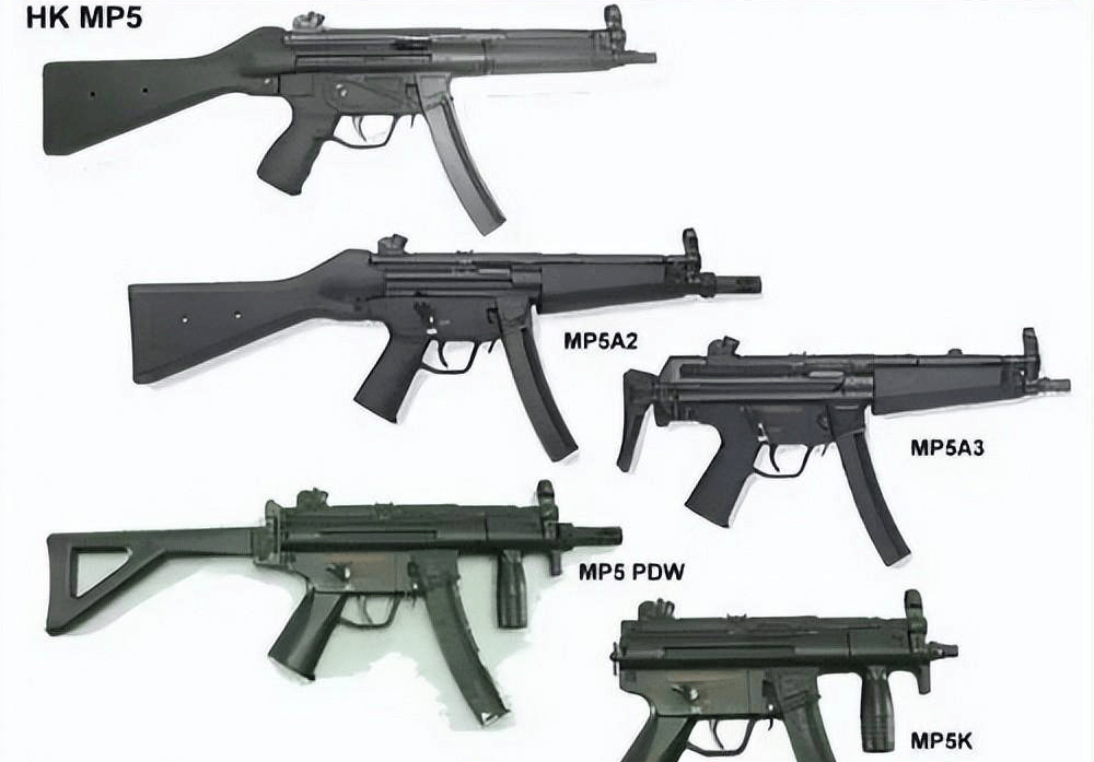 世界頂級單兵利器,德國特種部隊一流裝備,mp5衝鋒槍太強大了_彈匣