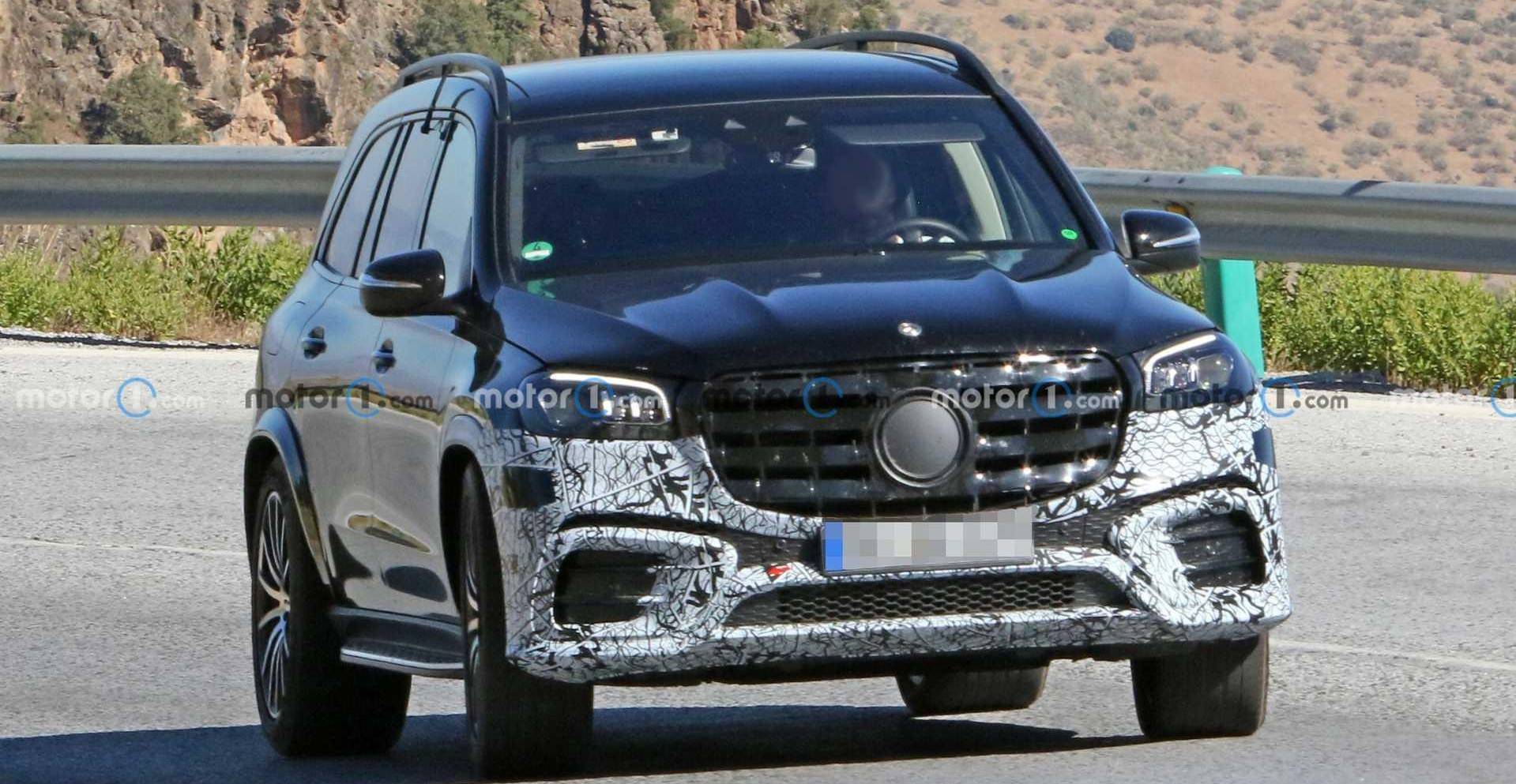 将于4月4日发布 新款奔驰GLS预告图曝光_搜狐汽车_搜狐网