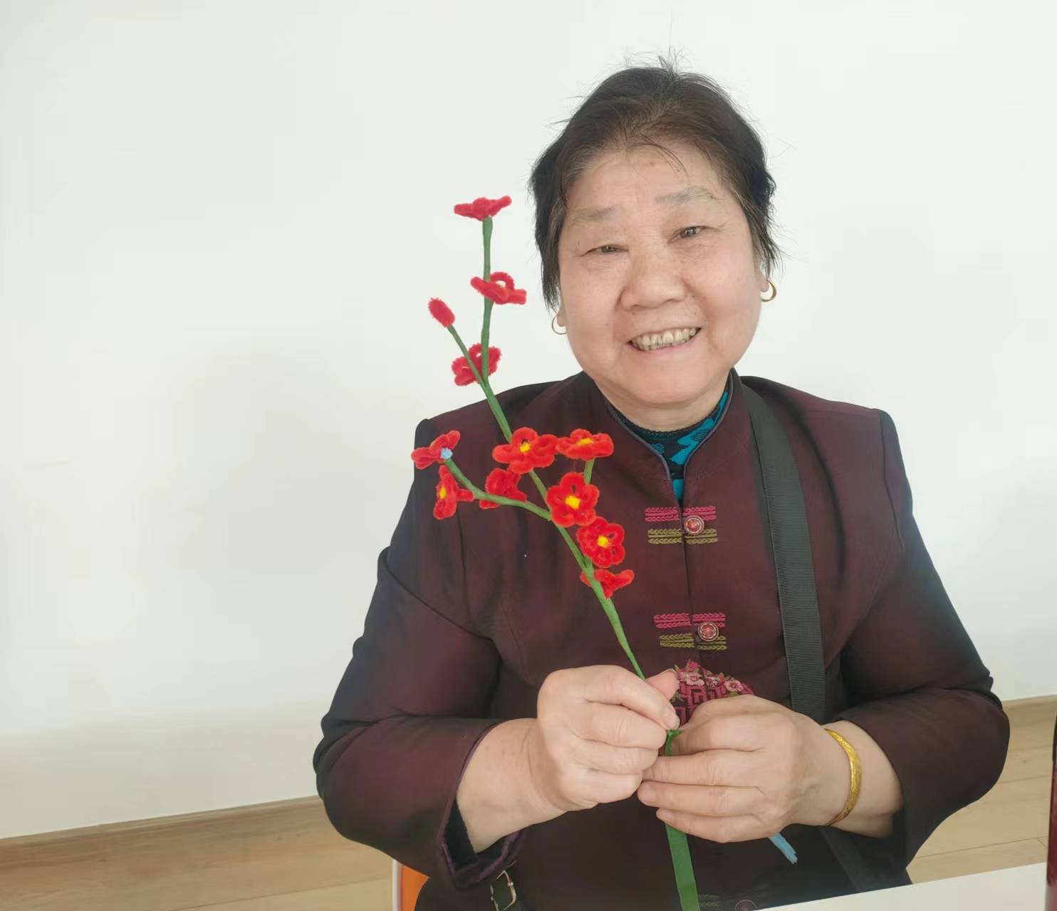月亮岛社区"梅韵扬清风 巧手沁廉心"手工活动_梅花_文化_教育