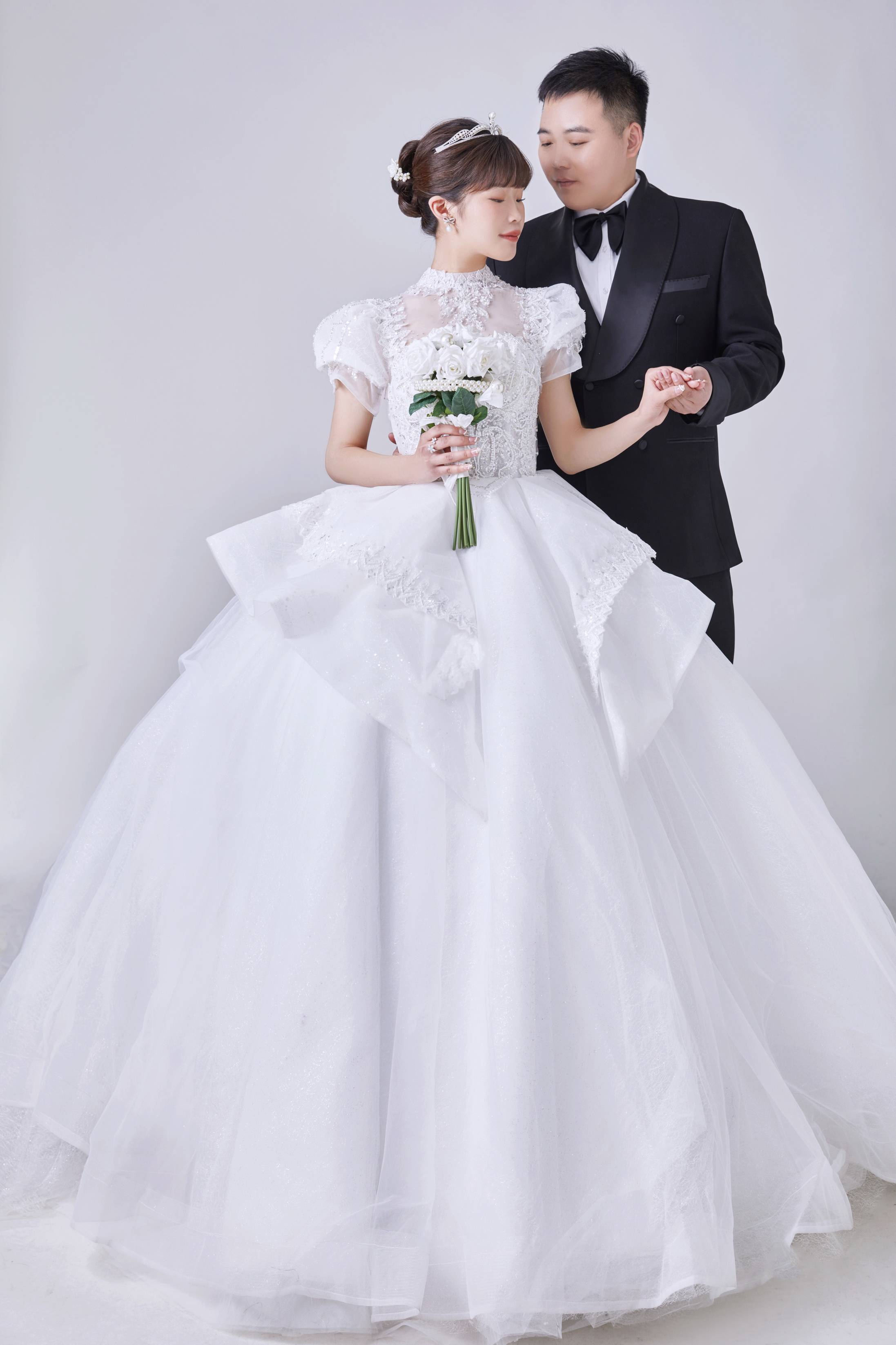 4.13室内白纱婚纱照客照分享