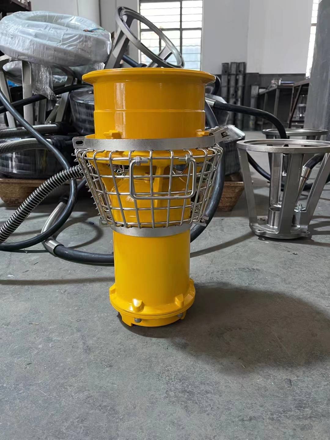 永磁防汛泵 轻型便捷式安装水泵 永磁铝合金轻型轴流潜水泵