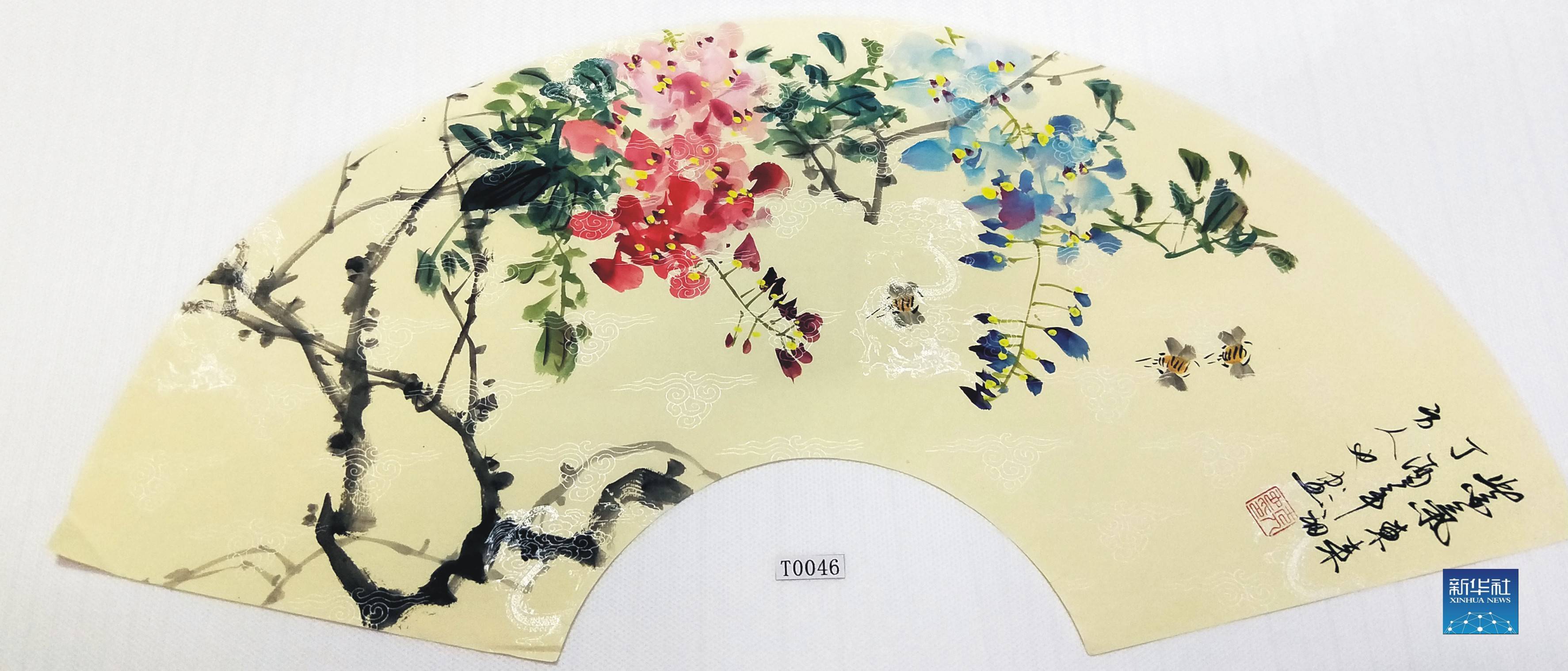 【艺术鉴赏】 著名画家方人也的小品和扇面_扇子_作品_国画