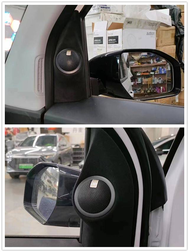 五菱宏光miniev汽车音响改装派贝斯8寸低音炮 汕头猫王专业汽车音响