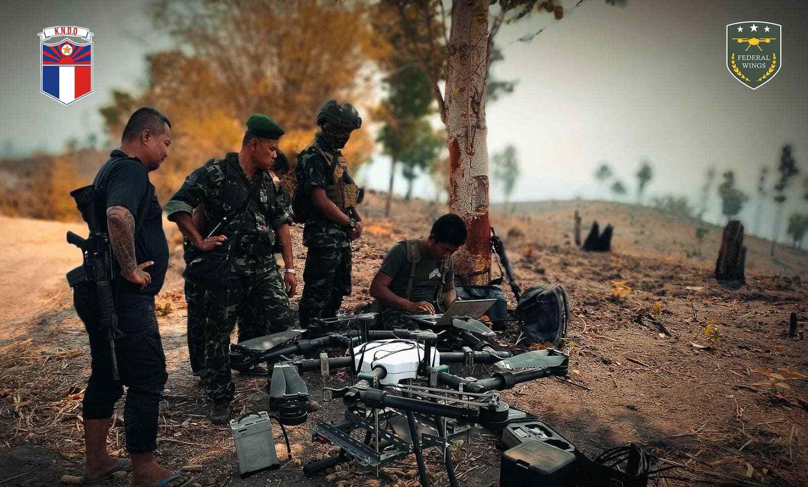 克伦邦妙瓦底三处缅军营地遭革命联军袭击_民族_无人机_部队