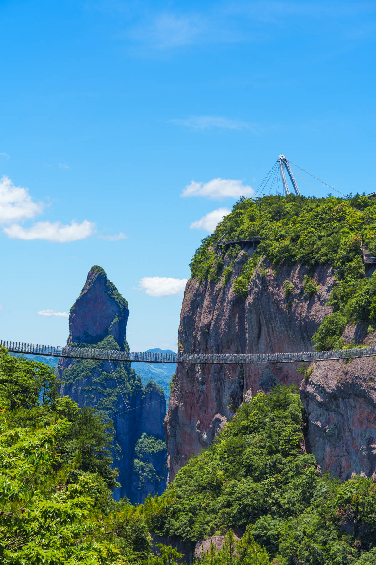 近日云景好,水绿青山明,我来神仙居了_景区_索道_朱熹