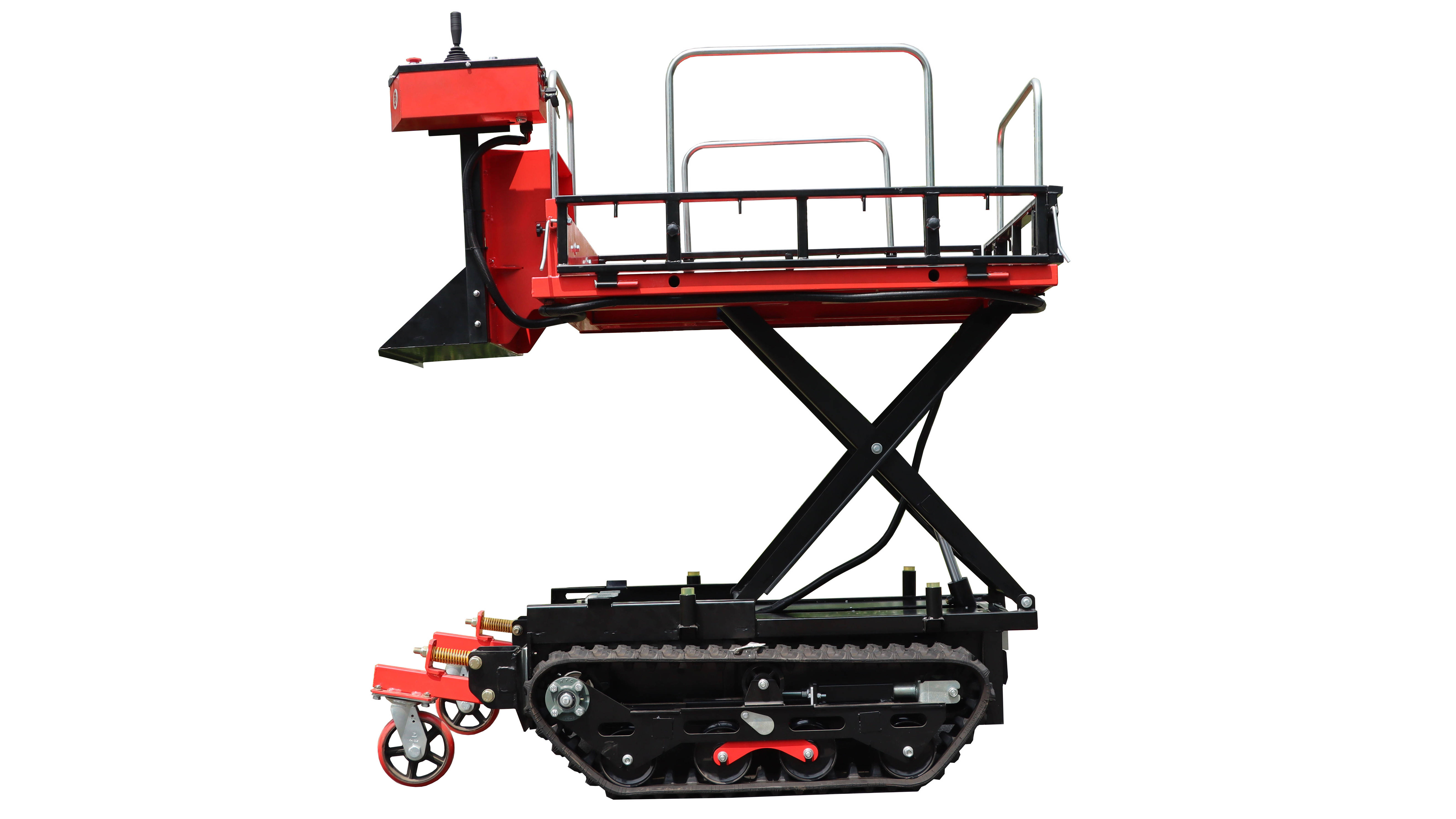 多功能果园工作采摘平台更适合陕西矮化密植苹果园