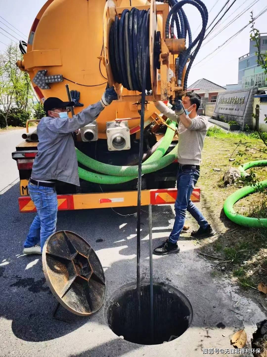 机动绞车疏通管道图片