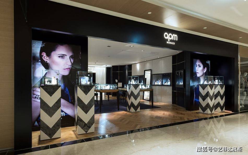 apm首饰展柜及店面:具有良好的品牌效应和人性化的设计_空间_饰品