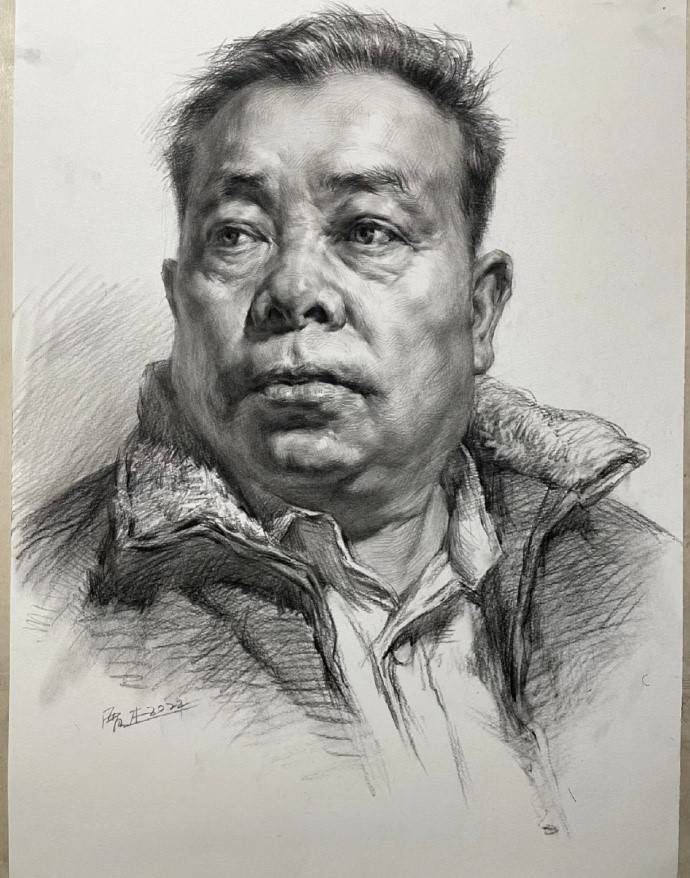 侧光素描头像,适合美术联考备考参考的光线-搜狐大视野-搜狐新闻