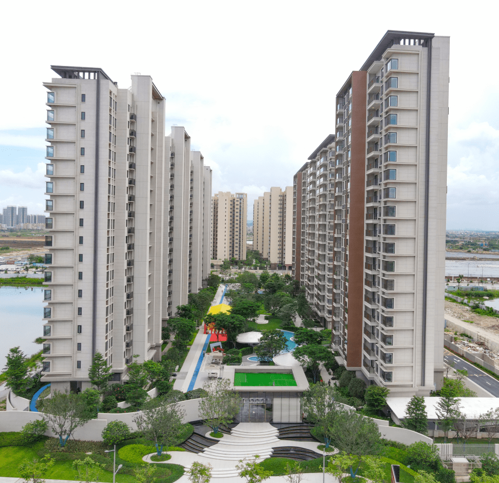 (珠海复地星愉湾·实景图)复地星愉湾以未来健康生活方式为引导,从