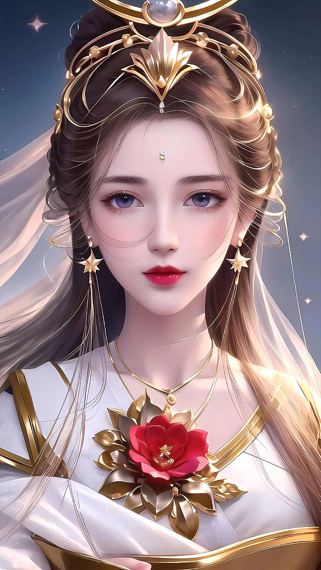 国漫女神手机壁纸：蓝灵娥、有琴玄雅、酒玖师叔_师兄_公主_小说