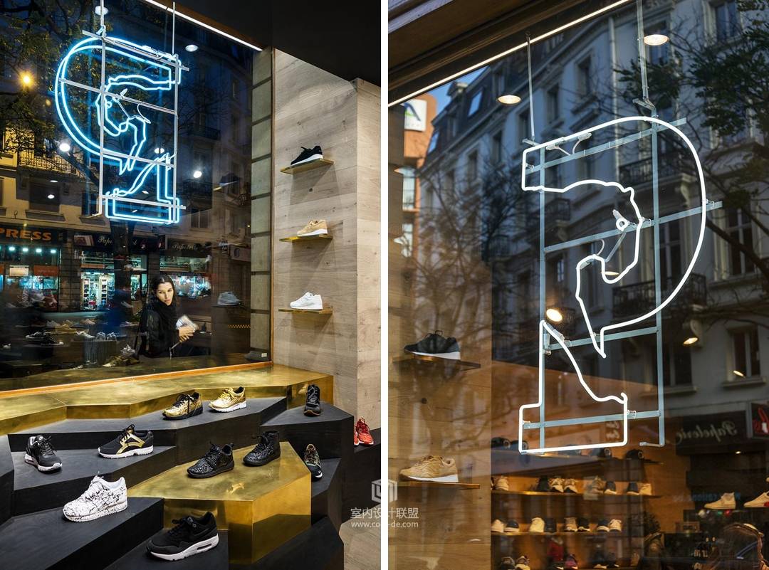 运动概念店装修设计,猜的到就不叫创意_顾客_区域_活力