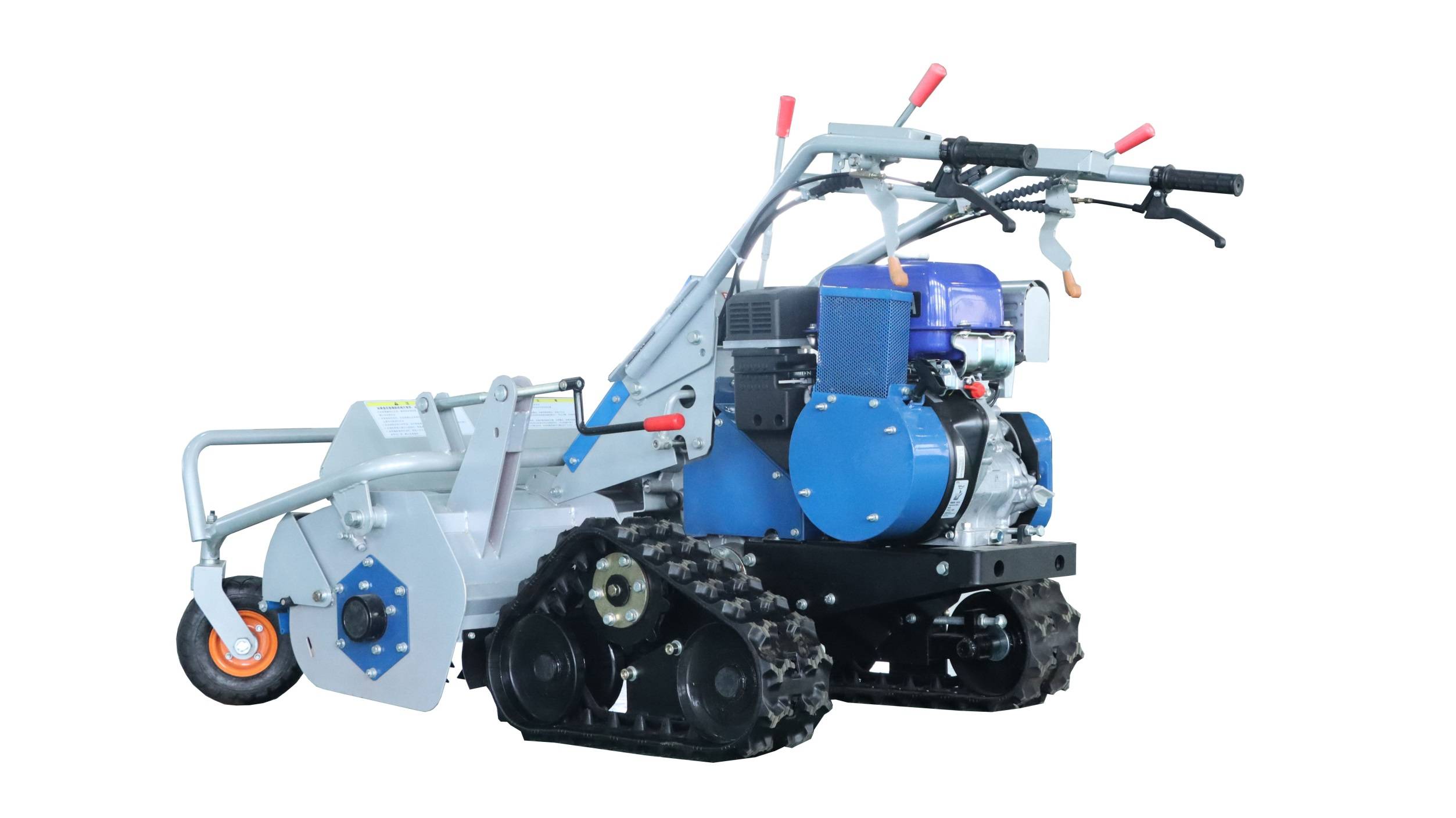 山地丘陵果园留茬除草机割草机该如何选呢?_作业_因为_履带