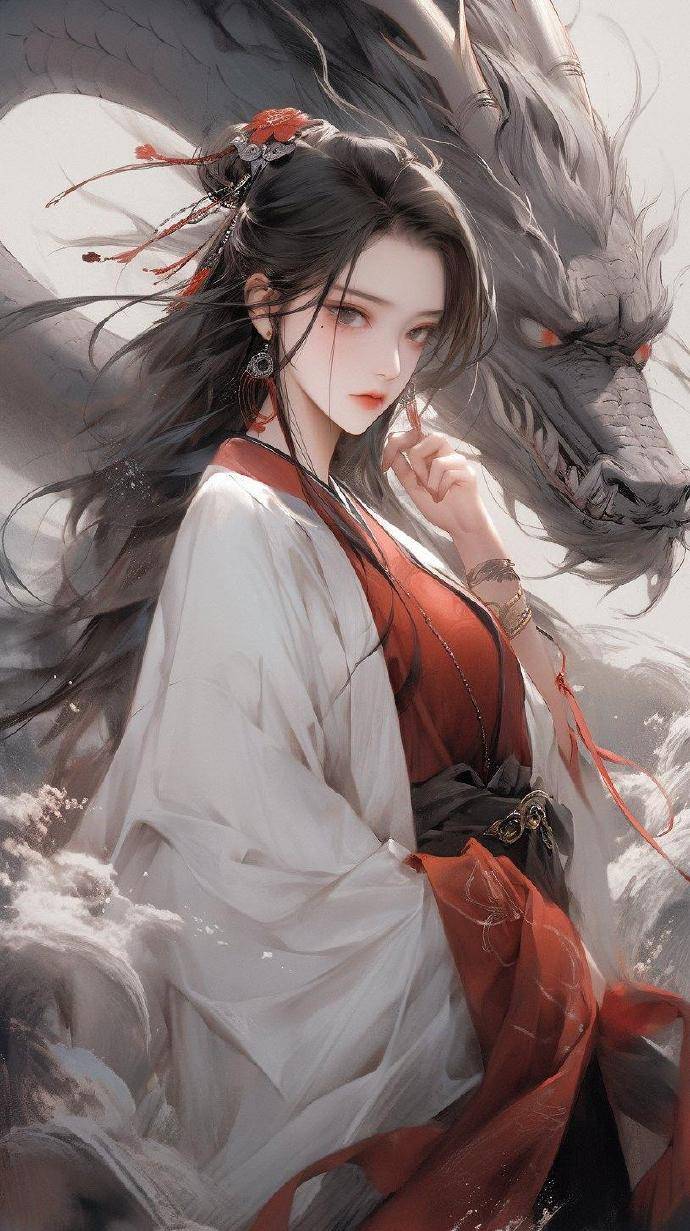 古风插画龙女壁纸|龙的传说~ -搜狐大视野-搜狐新闻