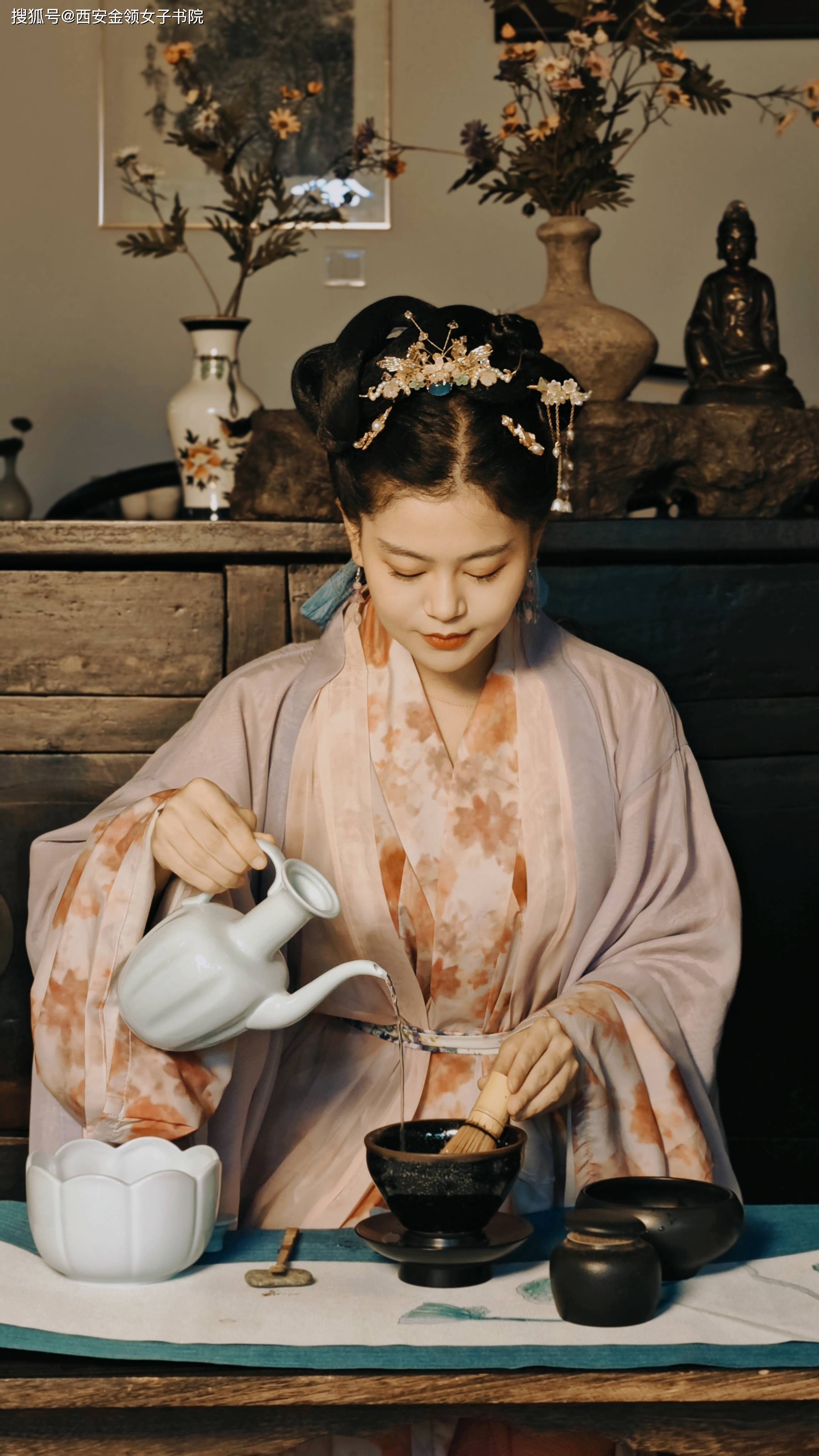 宋代雅道 | 点茶文化_女子书院_茶叶_茶饼