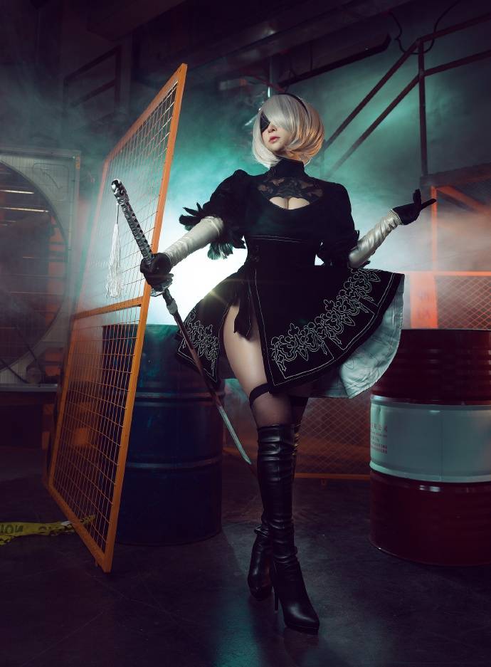 《尼尔:机械纪元》2b 叉子宝宝