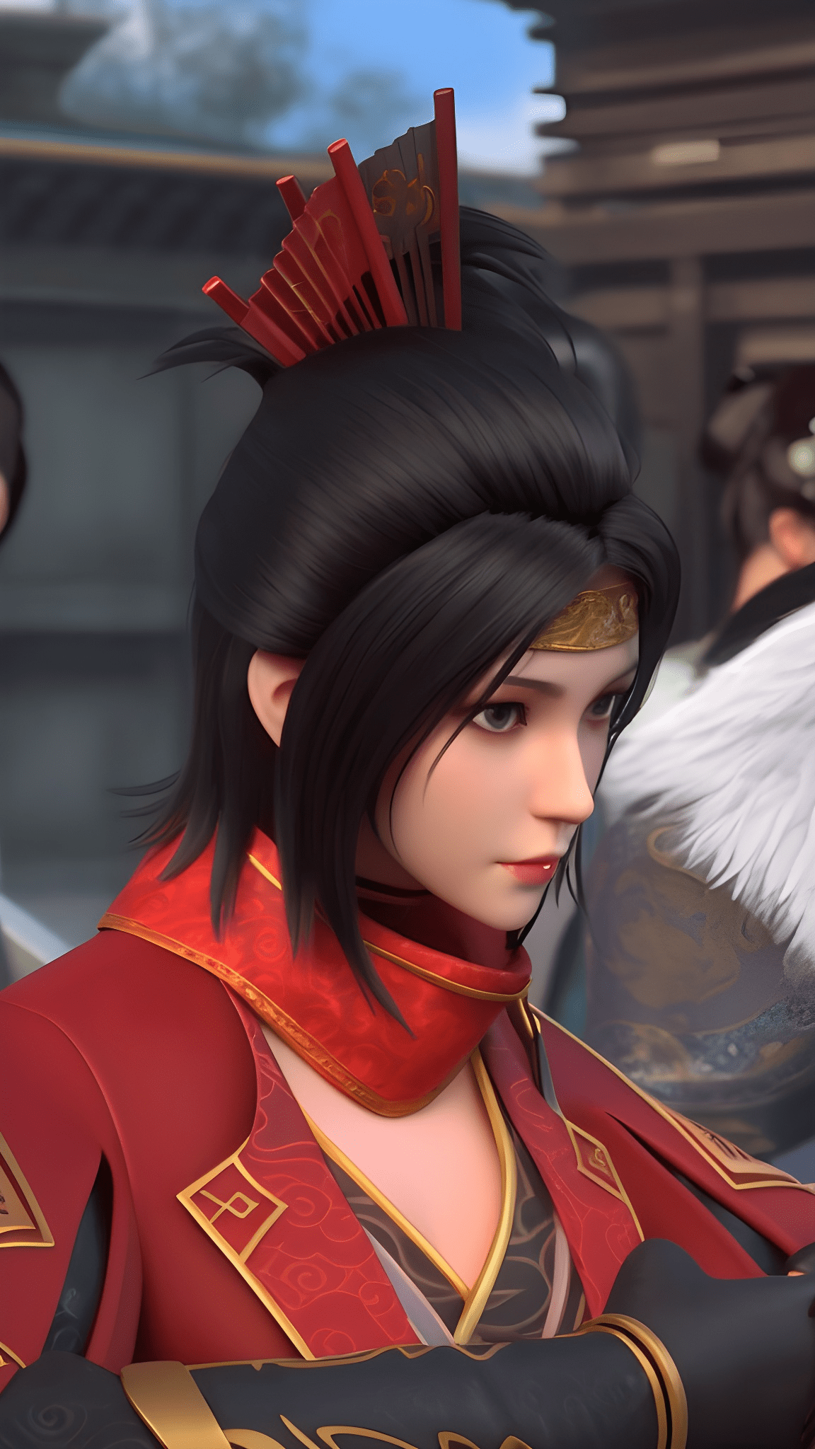 国漫女神｜真阳武神AI手机壁纸：今日美女含量超标-搜狐大视野-搜狐新闻