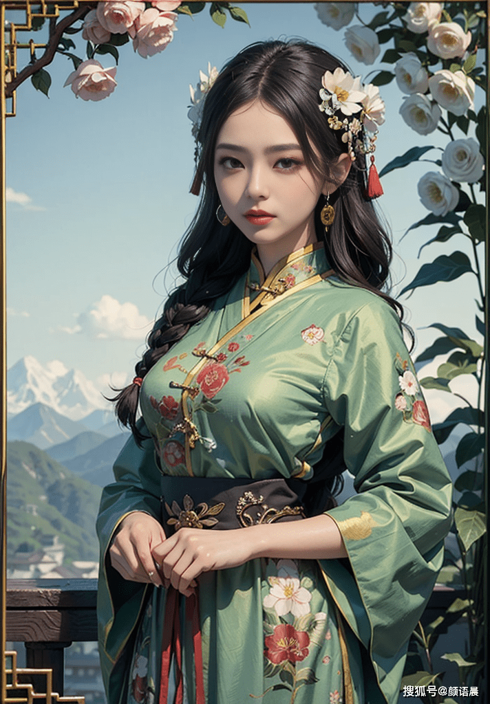 美轮美奂的高清古风汉服美女壁纸