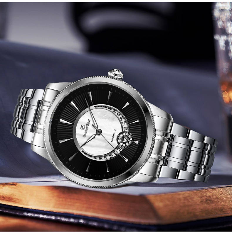 95选择宝航名表bh8003g男士机械手表,成为时尚的先锋!