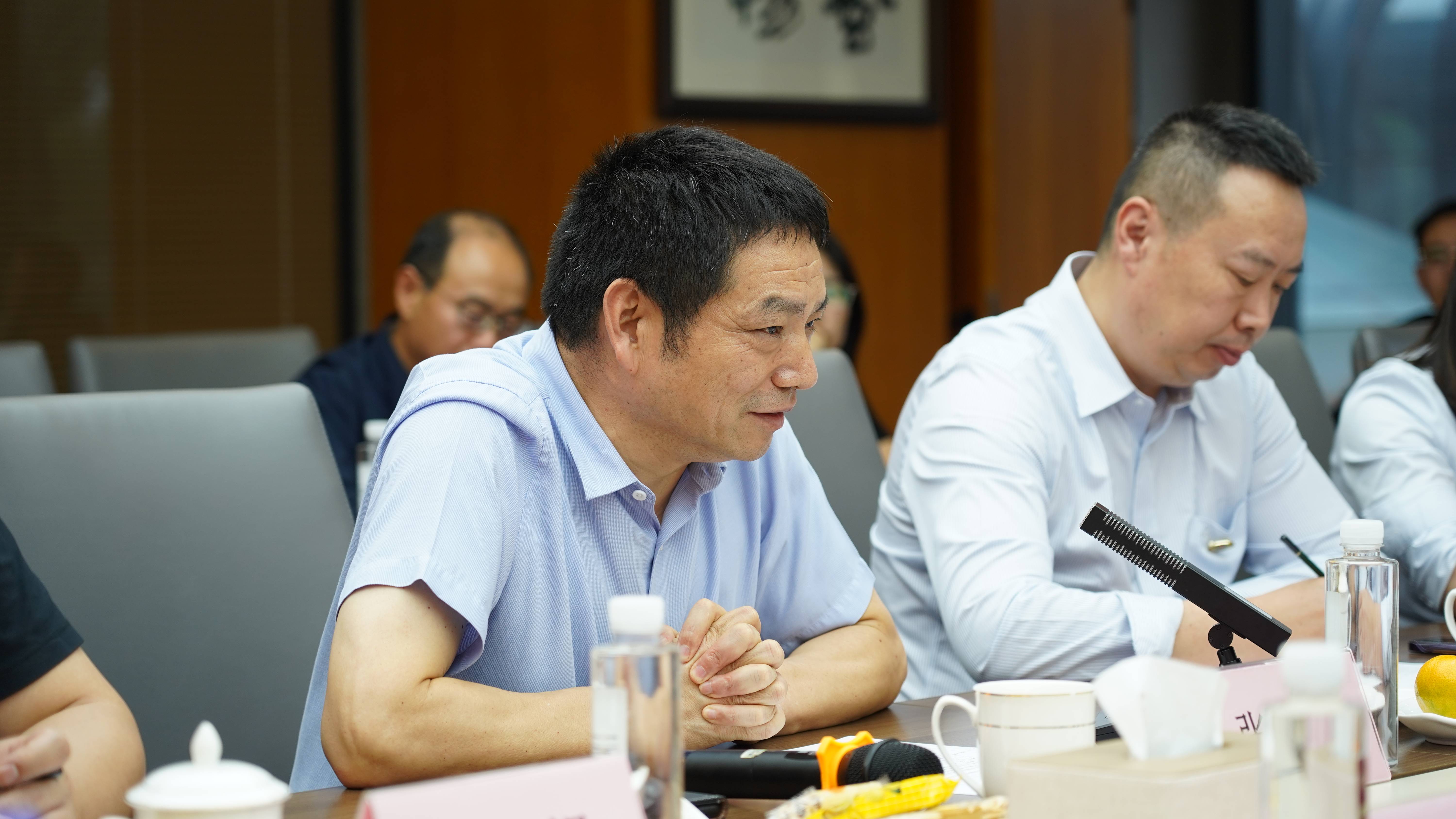 佛山市顺德区顺融投资有限公司代表团莅临合友科技深度洽谈!
