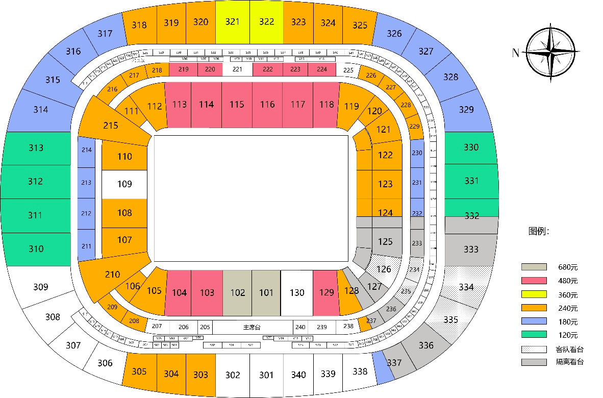 国家体育馆座位图片