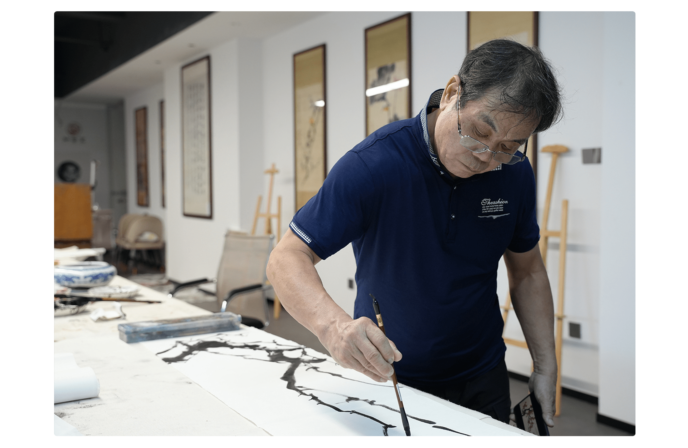 【知善堂】谢济光水墨丹青下的情感印记_艺术_传统_文化