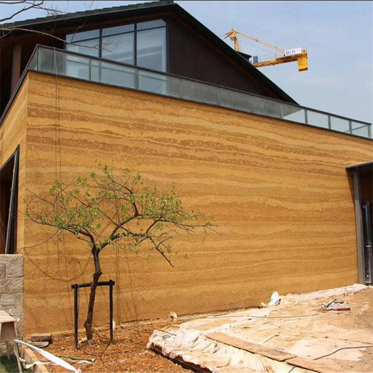 分步详细介绍夯土漆的特点以及作用_装饰_色彩_性能