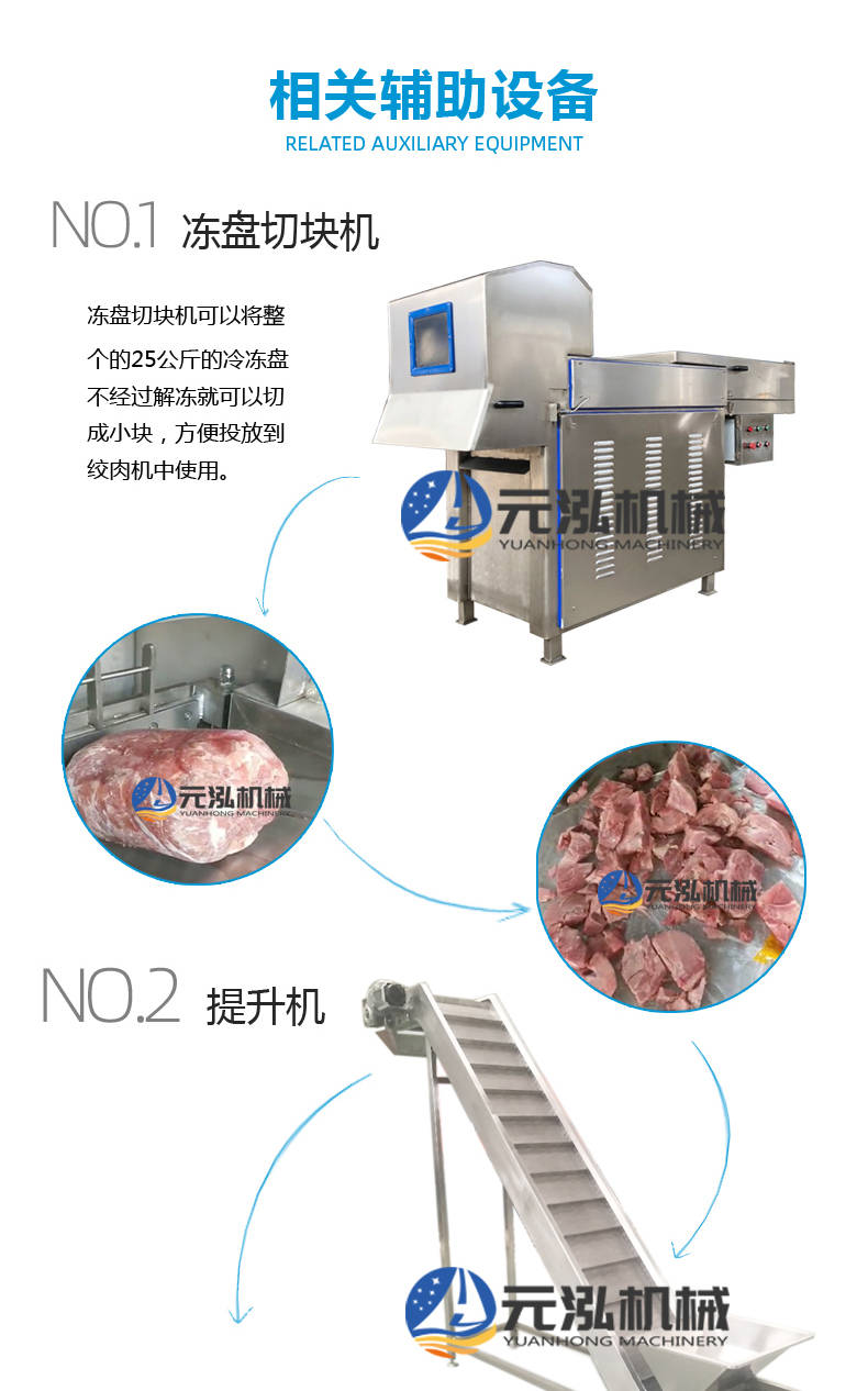 冻肉切块机 冻盘切块机 冷冻肉切块机价格