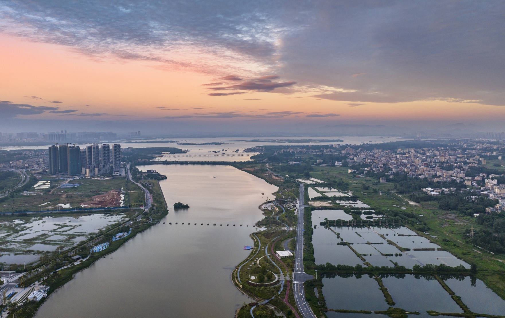茂名华侨城歌美海纯水岸:云蒸霞蔚 美景如画
