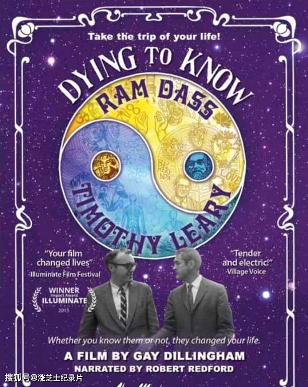 10169-美国纪录片《垂死挣扎 Dying to Know: Ram Dass & Timothy Leary 2014》英语中英双字 官方纯净版 1080P/MKV/4.8G 关于死亡