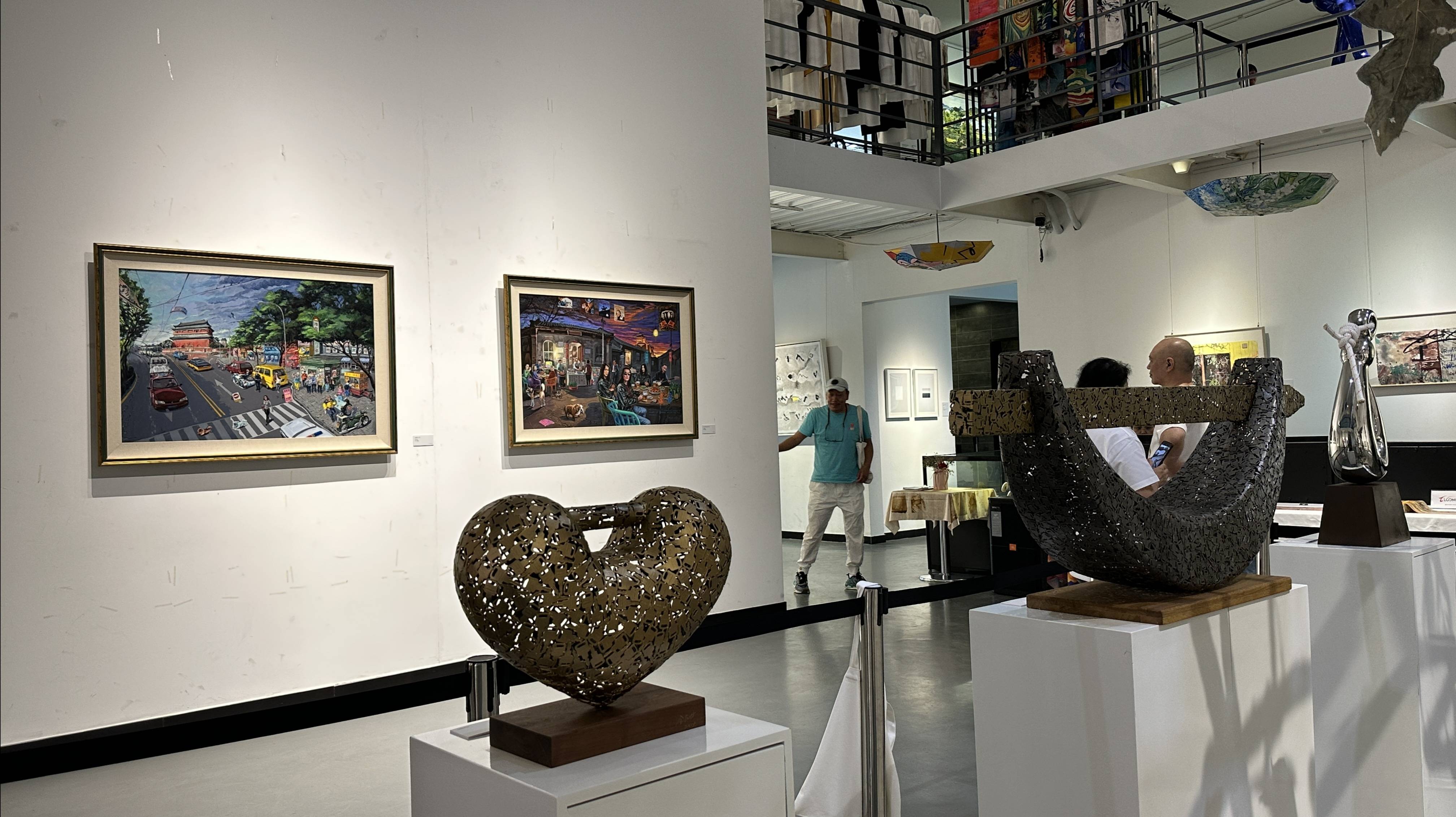 斑斓当代艺术展在盛世龙成艺术空间开幕_王笑今_北京市_中国