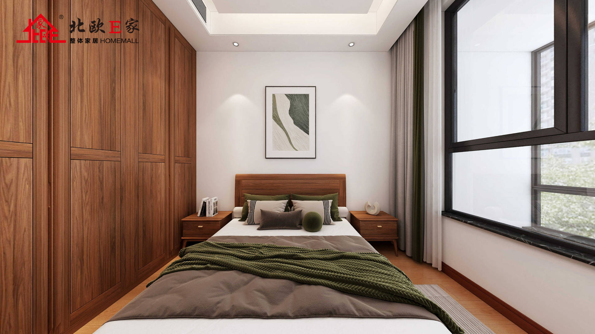 北欧e家:黑胡桃演绎内敛与奢华,这样的家太高级!_生活_家具_时光