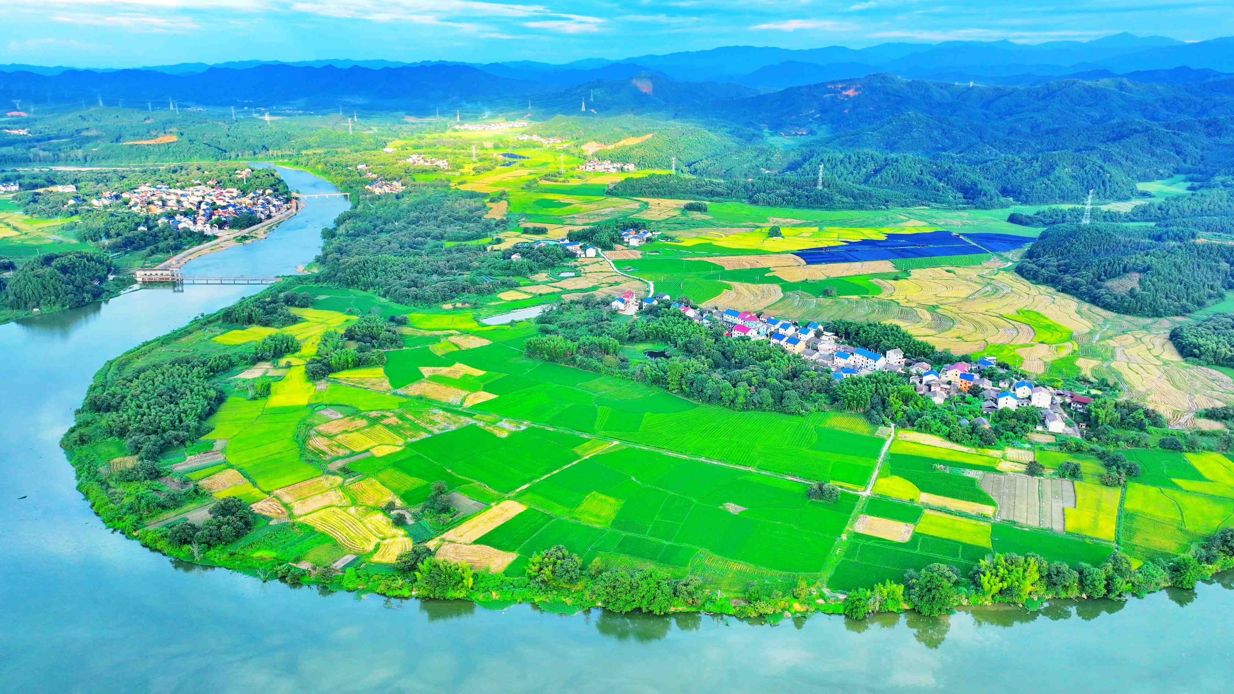 江西宜黄:绿水青山关不住 和美乡村入画来_河湖_生态_坪村