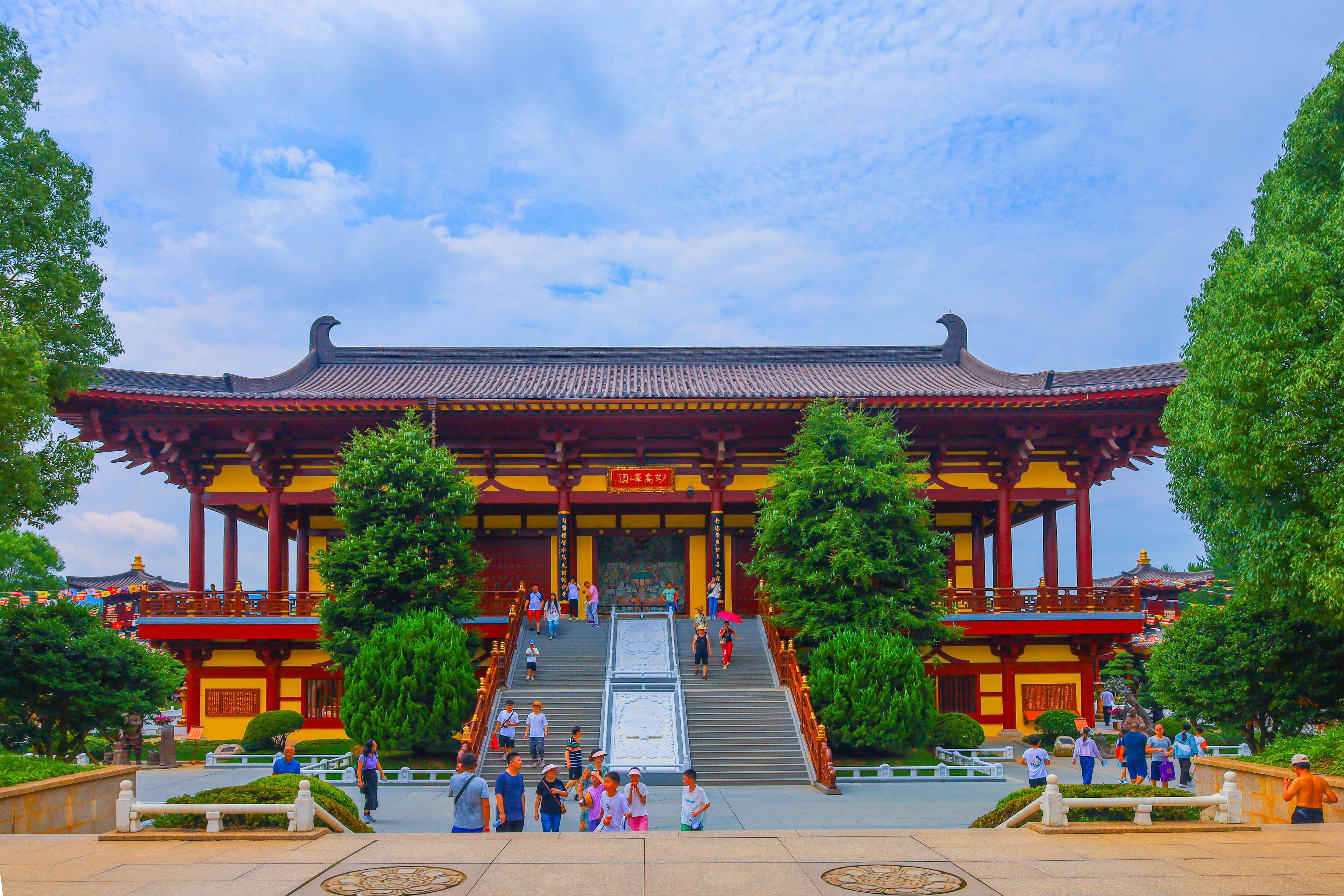 庐山东林寺大门图片