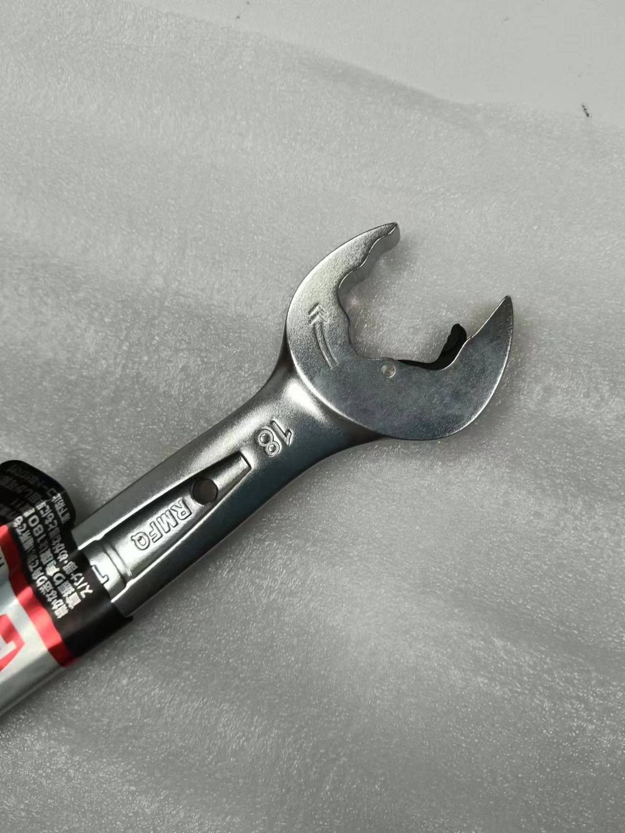 【中崎】华中事务所经销 日本tone前田rmfq-18梅花开口两用快扳手18mm