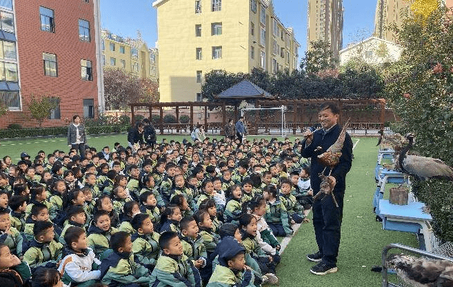 菏泽市林业局在牡丹区南苑小学开展野生动物保护科普进校园活动_知识