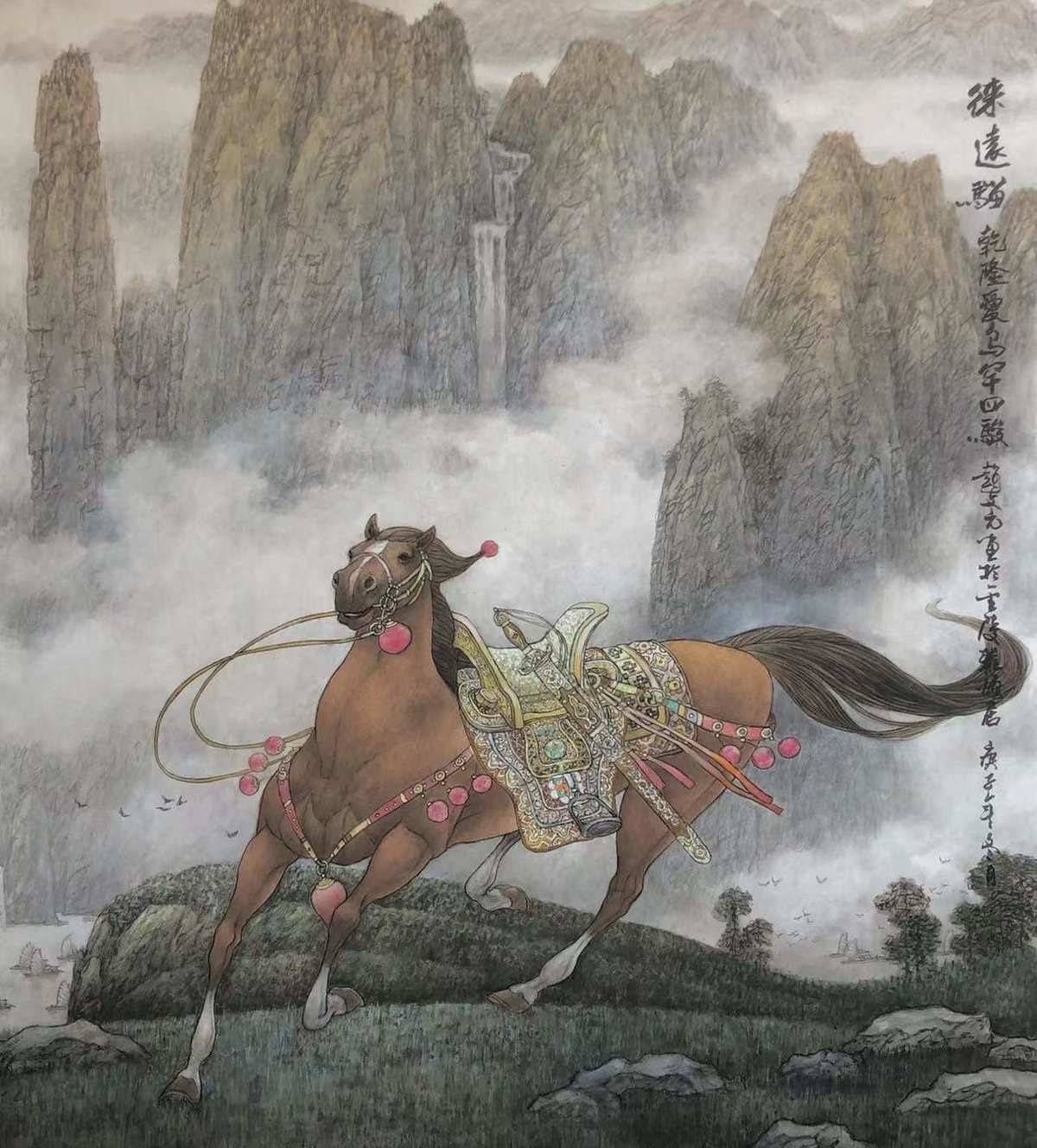 赵文元古代工笔组画作品集_cmx_九龙_中国