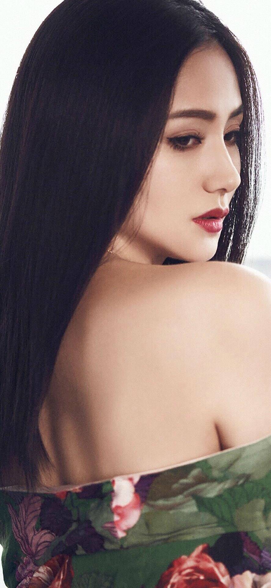 高贵气质性感大美女蓝心妍,身材火爆而且又纯又欲的尤物啊.