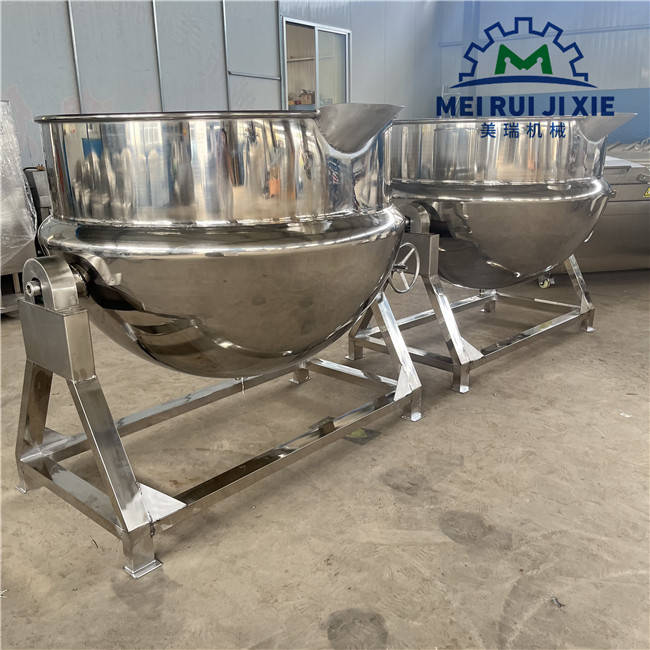 食品厂蒸汽加热卤肉夹层锅 电加热卤煮夹层锅厂家 全自动夹层锅生产商