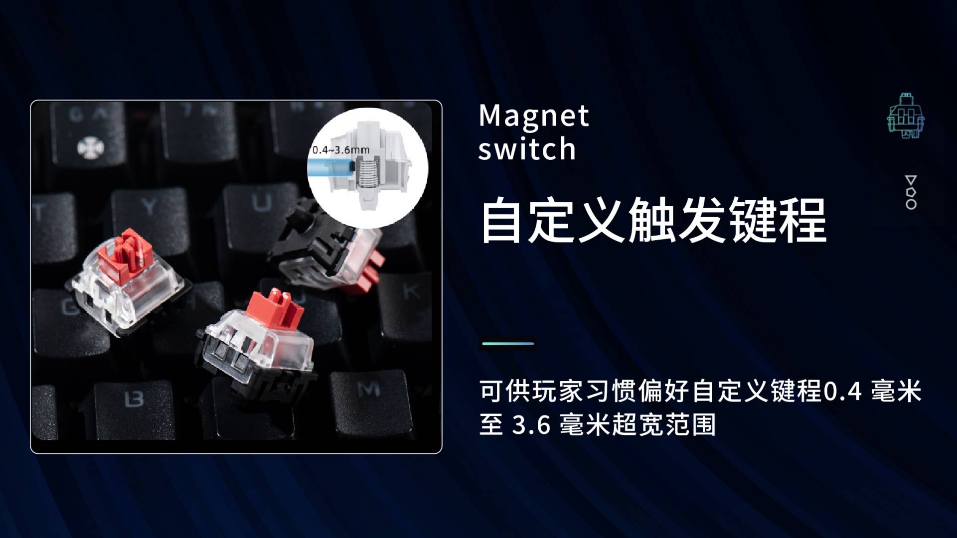 比快更快的超越,可自定义触发键程黑科技_段落_手感_压力